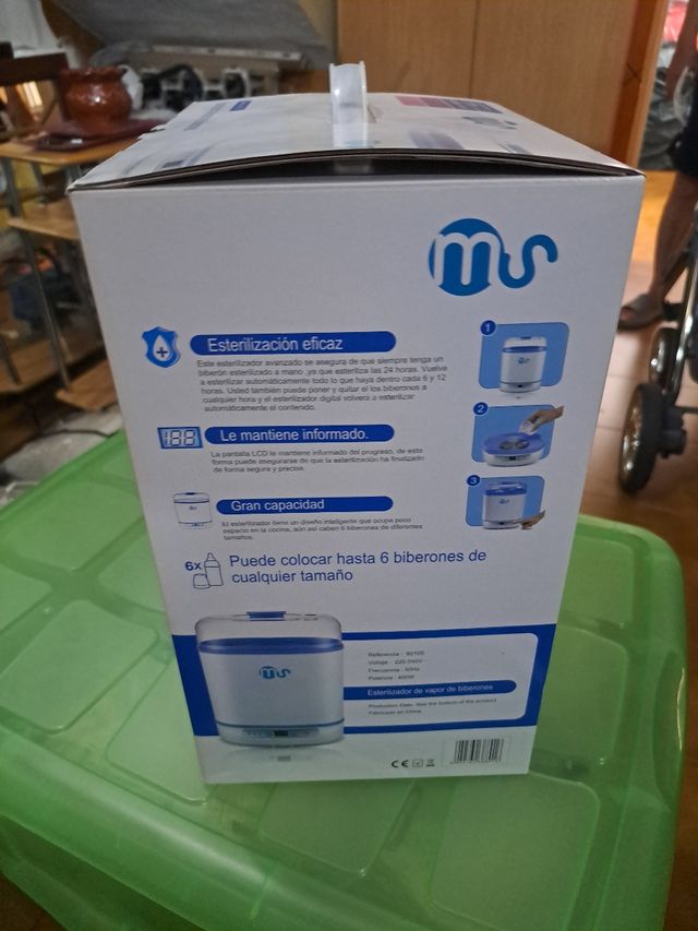 Esterilizador biberones MS - Vapor