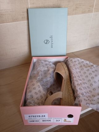 Sandalias My soft  beige - talla 37