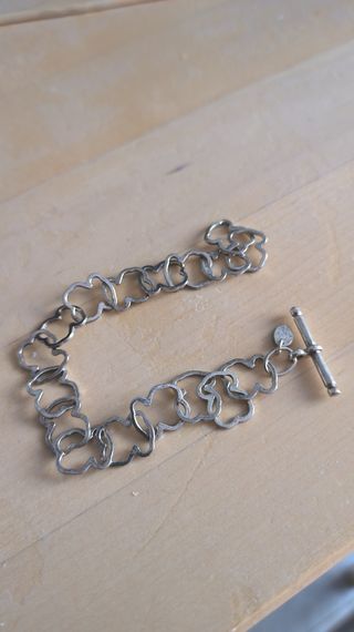 Joyas plata: anillo y pulseras