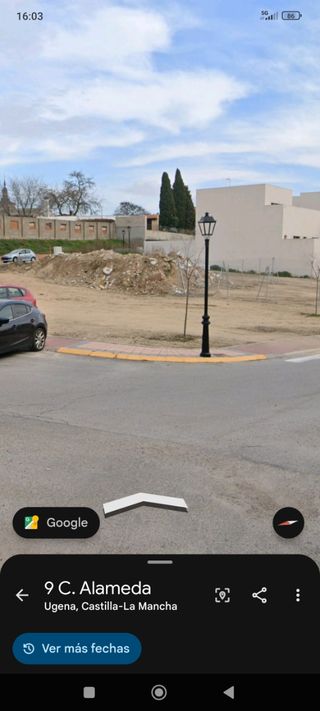 Parcela urbana con proyecto y licencia