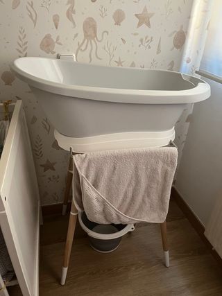 Bañera bebé Jou - Soporte madera