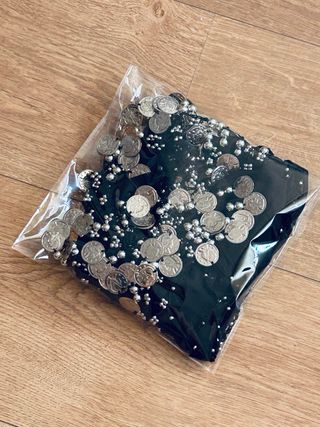 Falda Danza del Vientre Negra