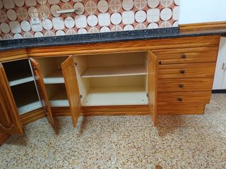 Cocina completa madera maciza