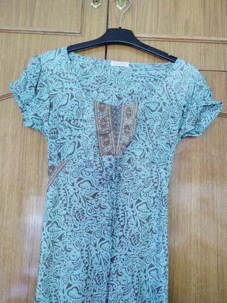 Vestido largo Hug & Clau - Teal