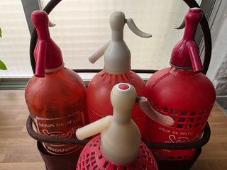 Cesta sifones antigua - Decorativa