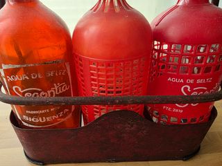 Cesta sifones antigua - Decorativa