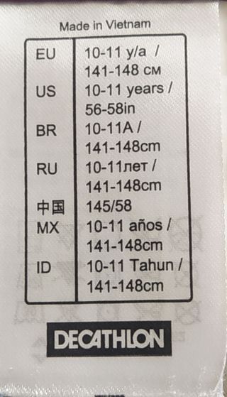 Pantalón trekking niña desmontable negro