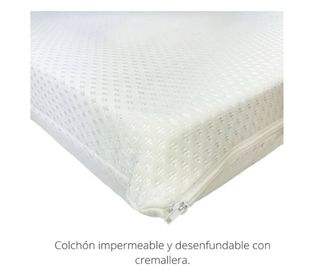 Colchón Minicuna 78x48 Impermeable
