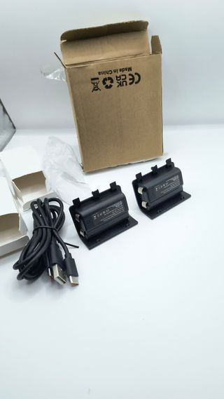 Cargador pilas Xbox One - 2 baterías