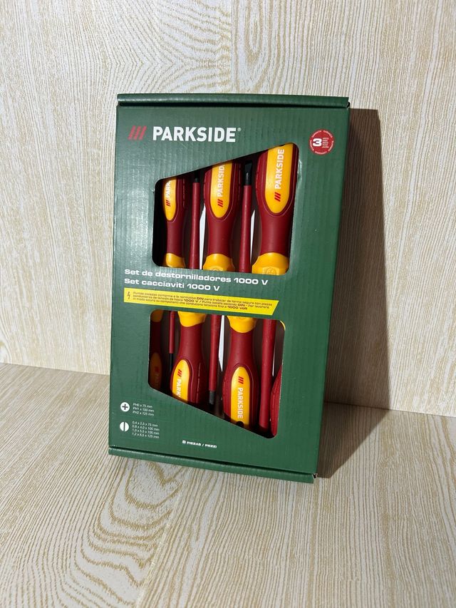 Cacciaviti Parkside 1000V - 8 pezzi