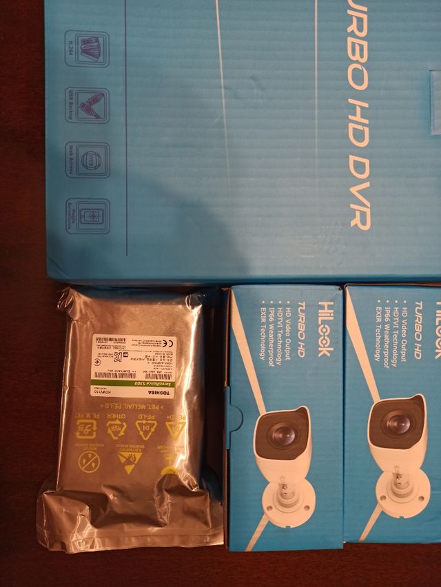 Kit videosorveglianza Hilook Turbo HD 2 telecamere