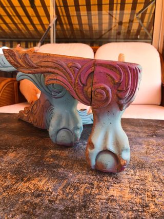4 Patas Mueble - Madera Maciza