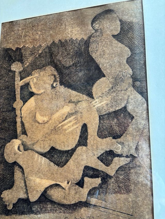 Quadro incisione originale