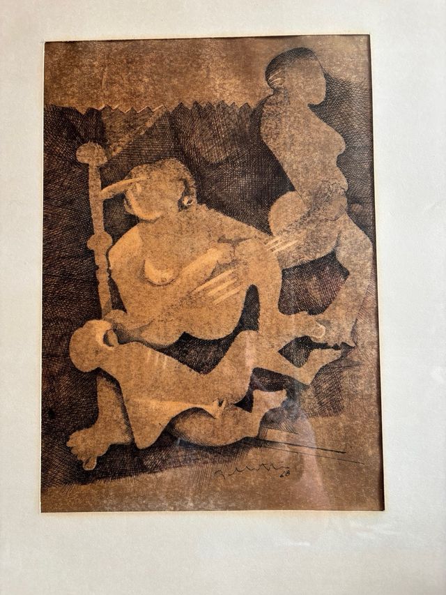 Quadro incisione originale