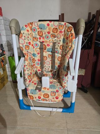 Trona bebé infantil plegable