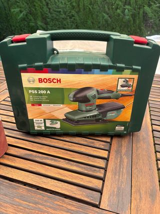 Lijadora Bosch PSS 200 A - ¡Como nueva!