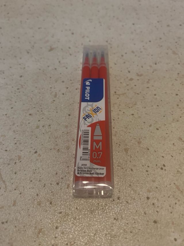 Pilot FriXion Ball M 0.7 mm - 3 ricariche