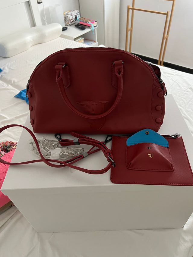Bolso Trussardi rojo