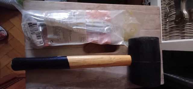 Mazo goma + 18 piquetas