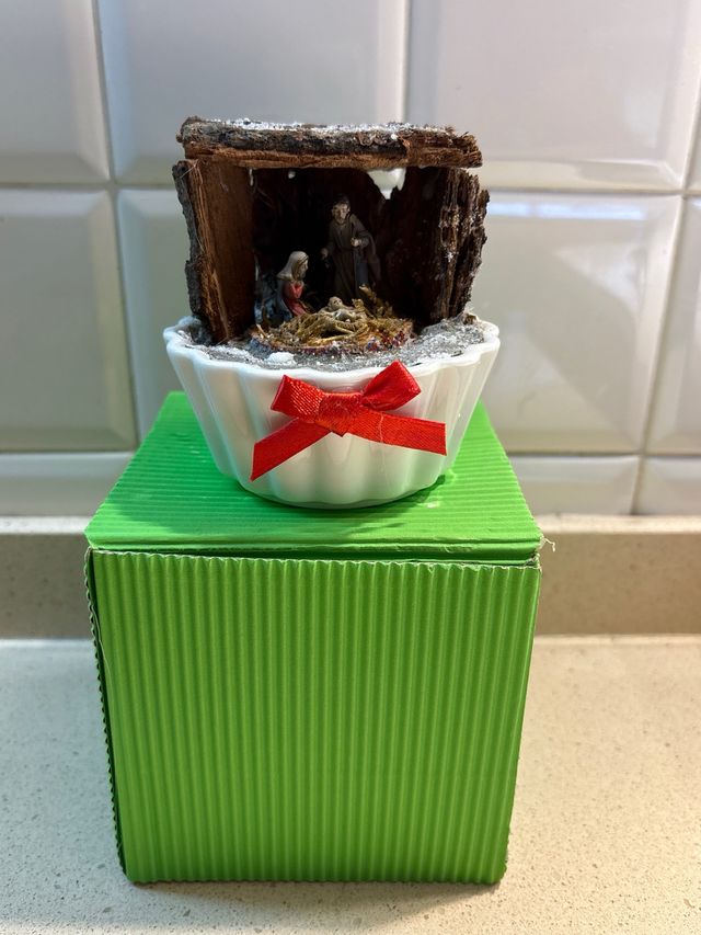 Presepe Natale in legno