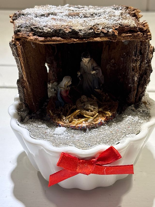 Presepe Natale in legno