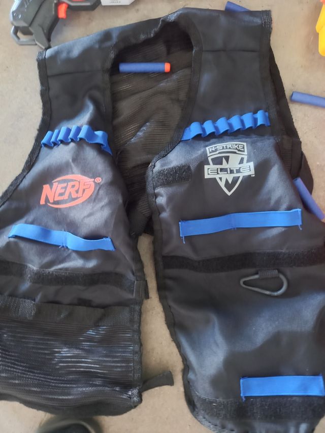 Pack Nerf 7 Blasters + Accesorios