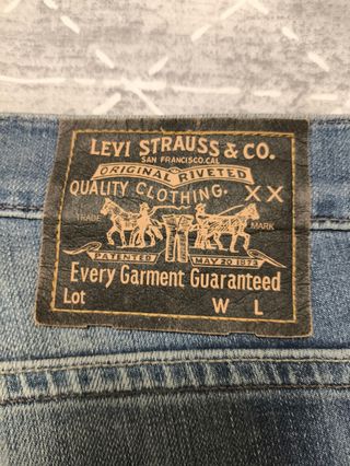 Bermudas Levis XL - Vaqueras