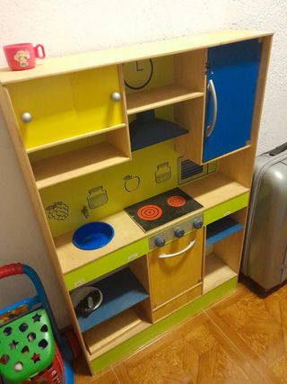 Cocina juguete madera infantil