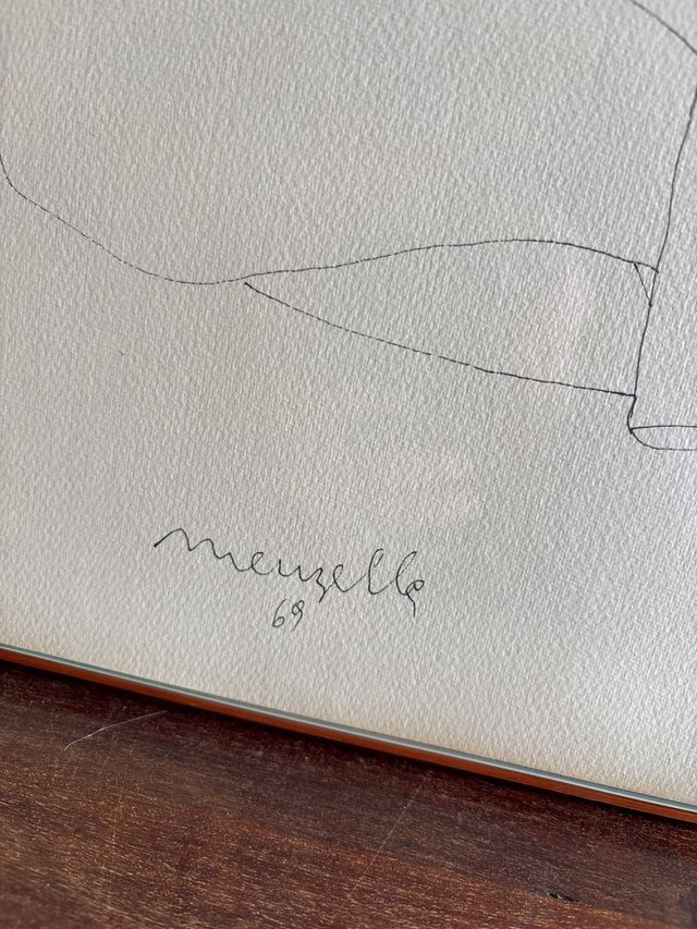 Disegno originale a matita - Menzella