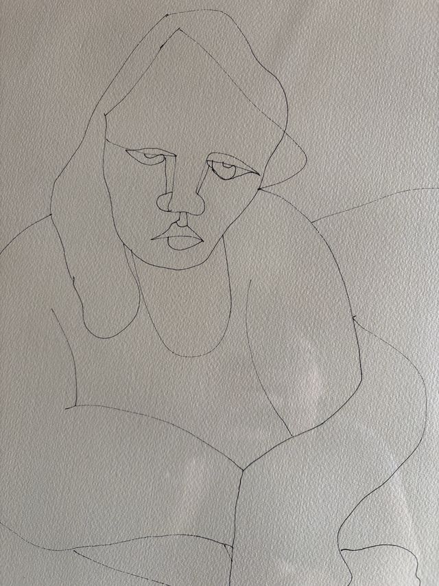 Disegno originale a matita - Menzella