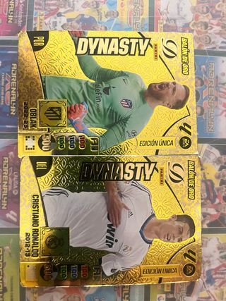 Cromos Adrenalyn Dynasty Balón de Oro