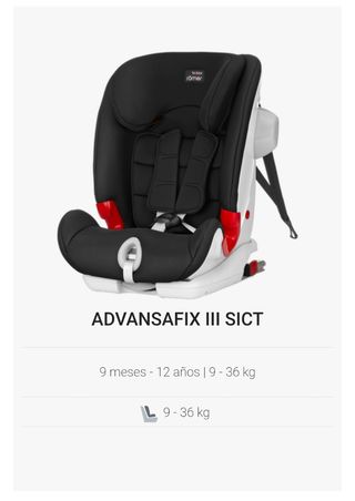 Silla coche Britax Römer Advansafix III Sict