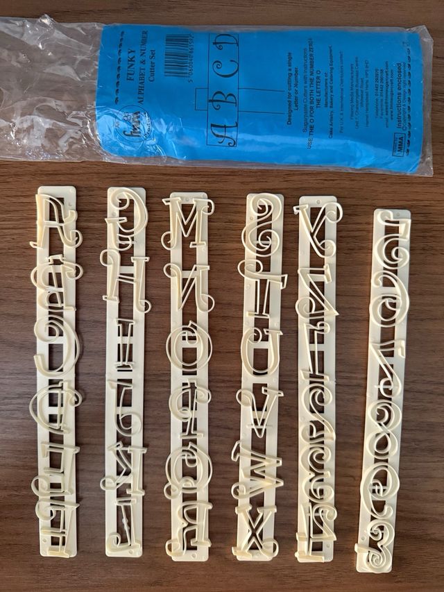 Utensilios reposteria + alfabeto y numeros