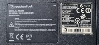 Portátil Packard Bell Intel i5