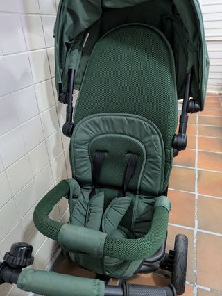 Triciclo infantil Kinderkraft verde