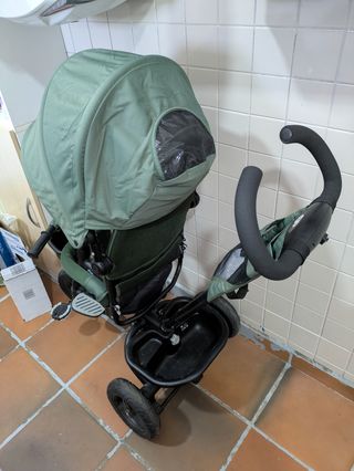 Triciclo infantil Kinderkraft verde