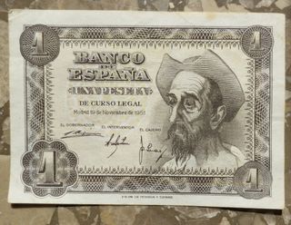 Billete 1 Peseta 1951