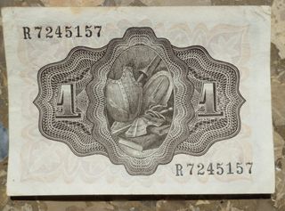 Billete 1 Peseta 1951