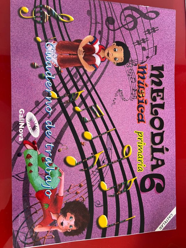 Melodía, Música, 6º Primaria : cuaderno