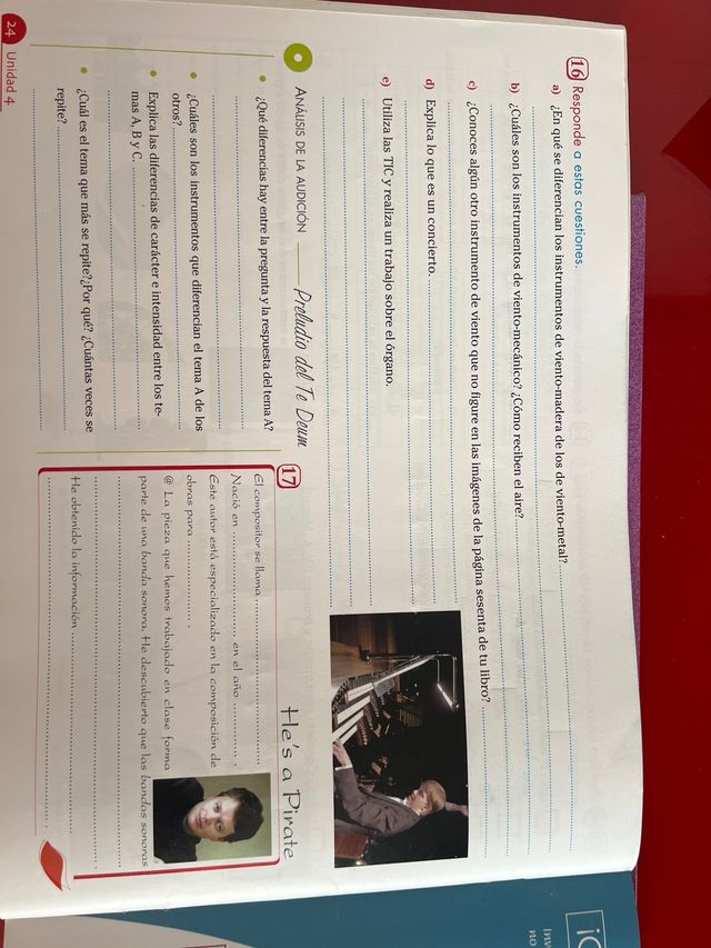 Melodía, Música, 6º Primaria : cuaderno