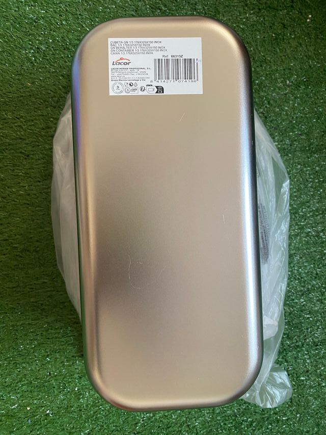 Cubeta Gastronorm 1/3 inox Lacor