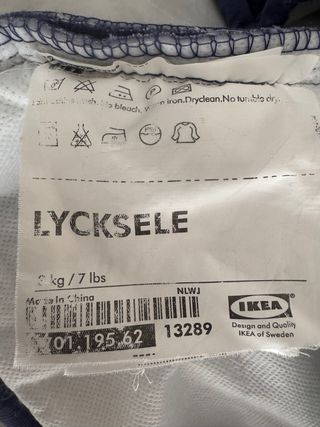 Funda sofá IKEA Lycksele, azul marino