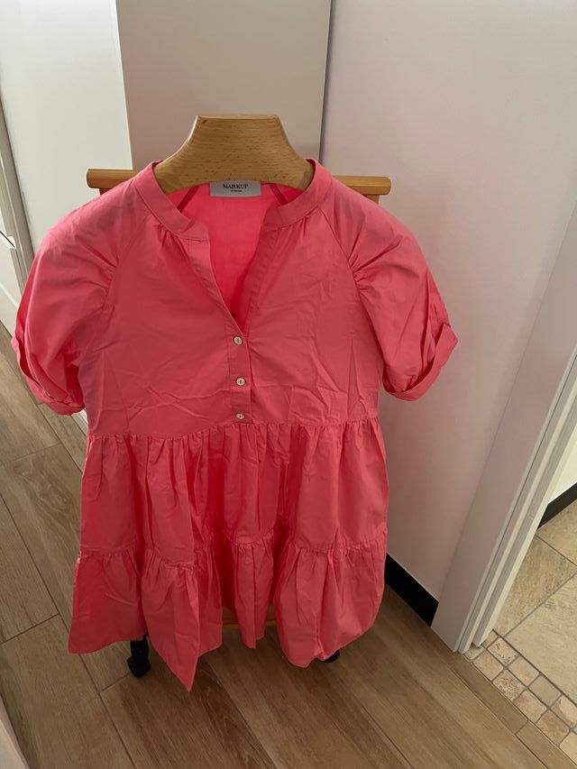 Vestido rosa - Talla XS