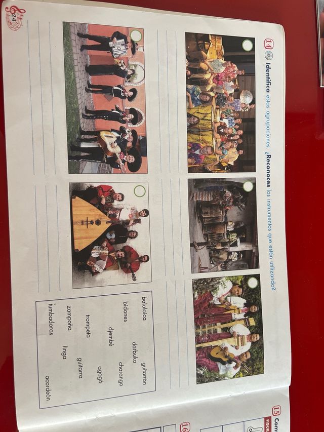 Cuaderno música 5º primaria. Melodía