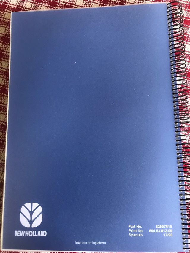 Manual Tractor Ford 8160-8560 New Holland