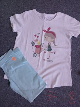 Ropa niña 7-8 años: 19 prendas 