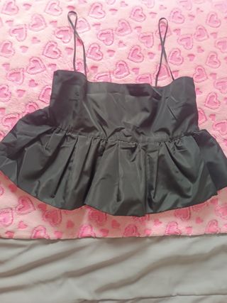 Top negro Zara - Talla S