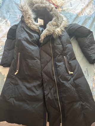 Abrigo Mango negro - Talla M