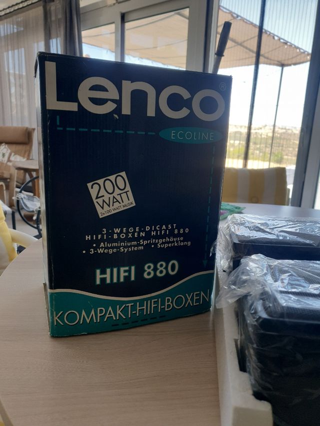 Altavoces Lenco Hifi 880 - 200W