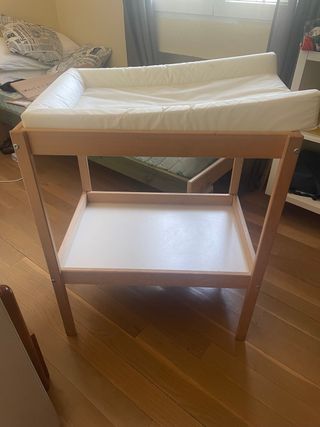 Cambiador bebé Ikea + colchón